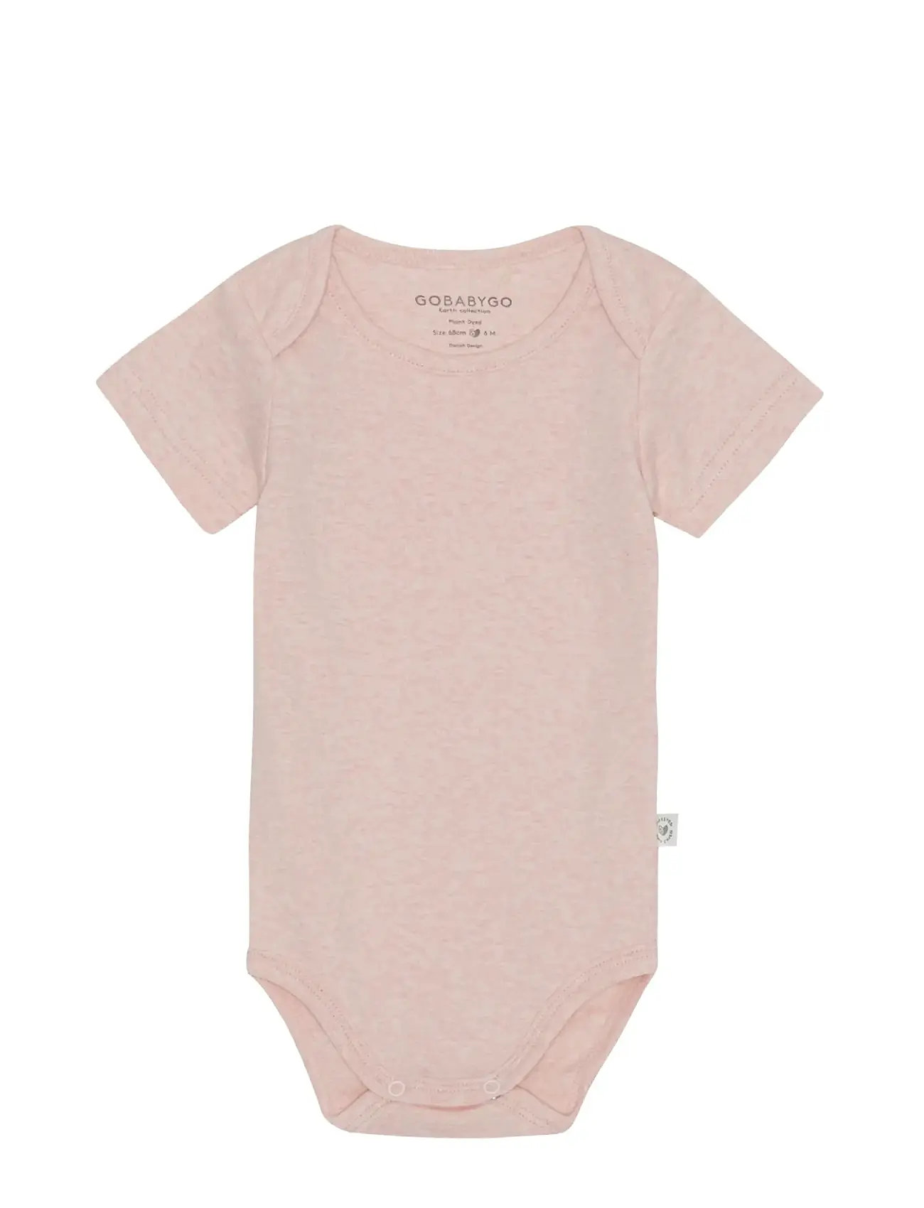 GOBABYGO Hazel Body Kurz Sleeve Pink - 62 - Kinder