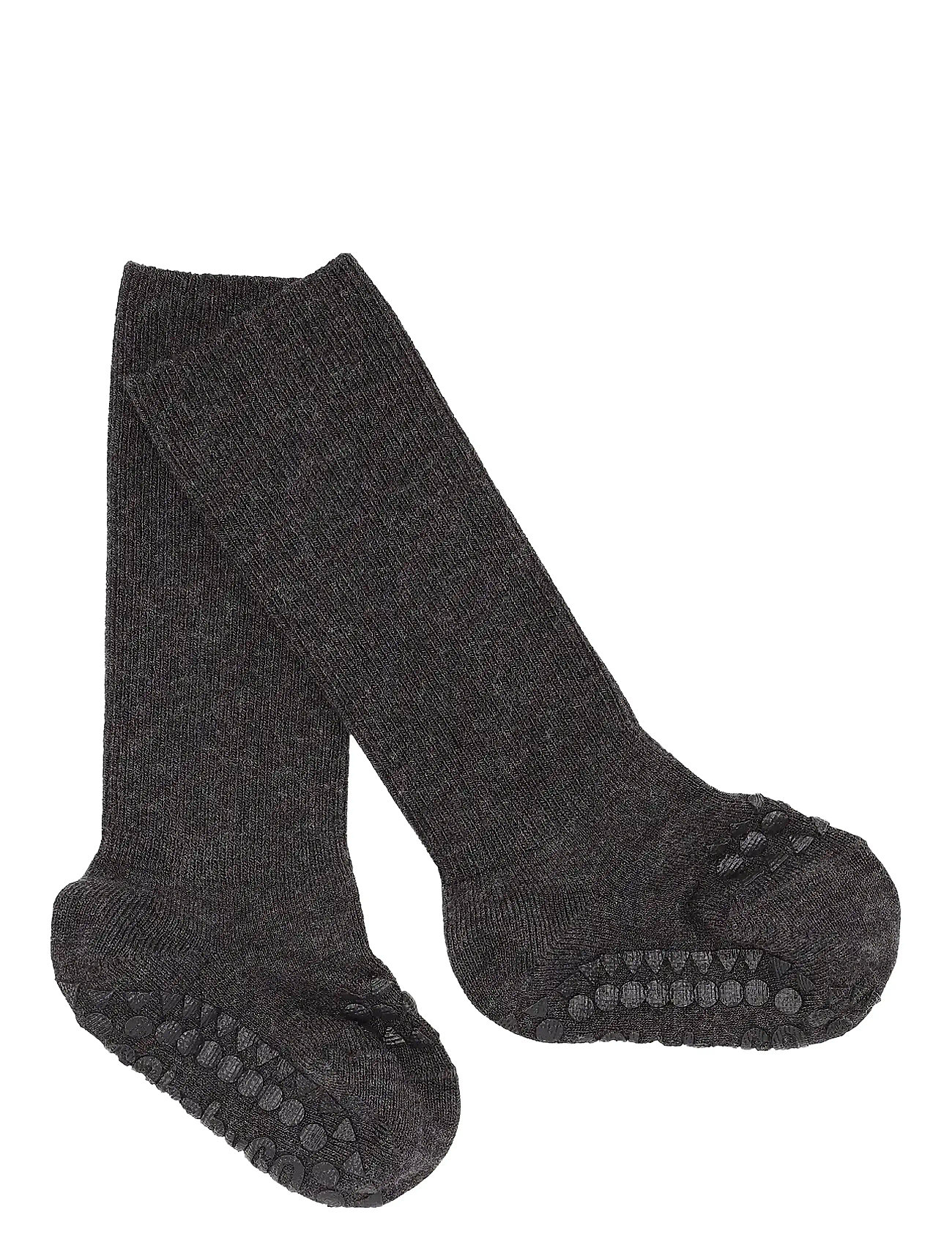 GoBabyGo Non-Slip Socks - Bamboo, 17-19, Grey, Sokker Og Strømpebukser > Skridsikre Sokker, Børn