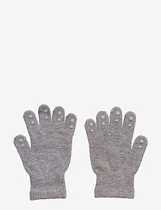 Grip Gloves - gloves - grey melange