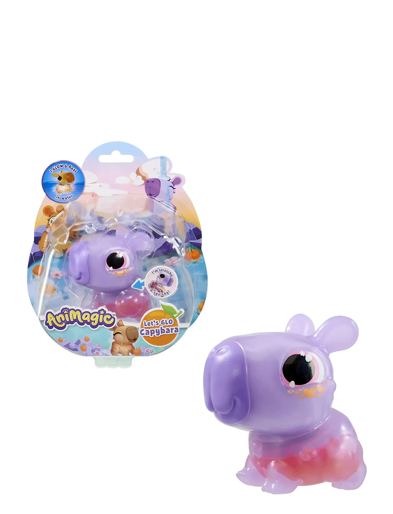 Goliath Animagic Let+S Glo Capybara Purple, One Size, Purple, Water Legetøj > Other Water Legetøj, Børn