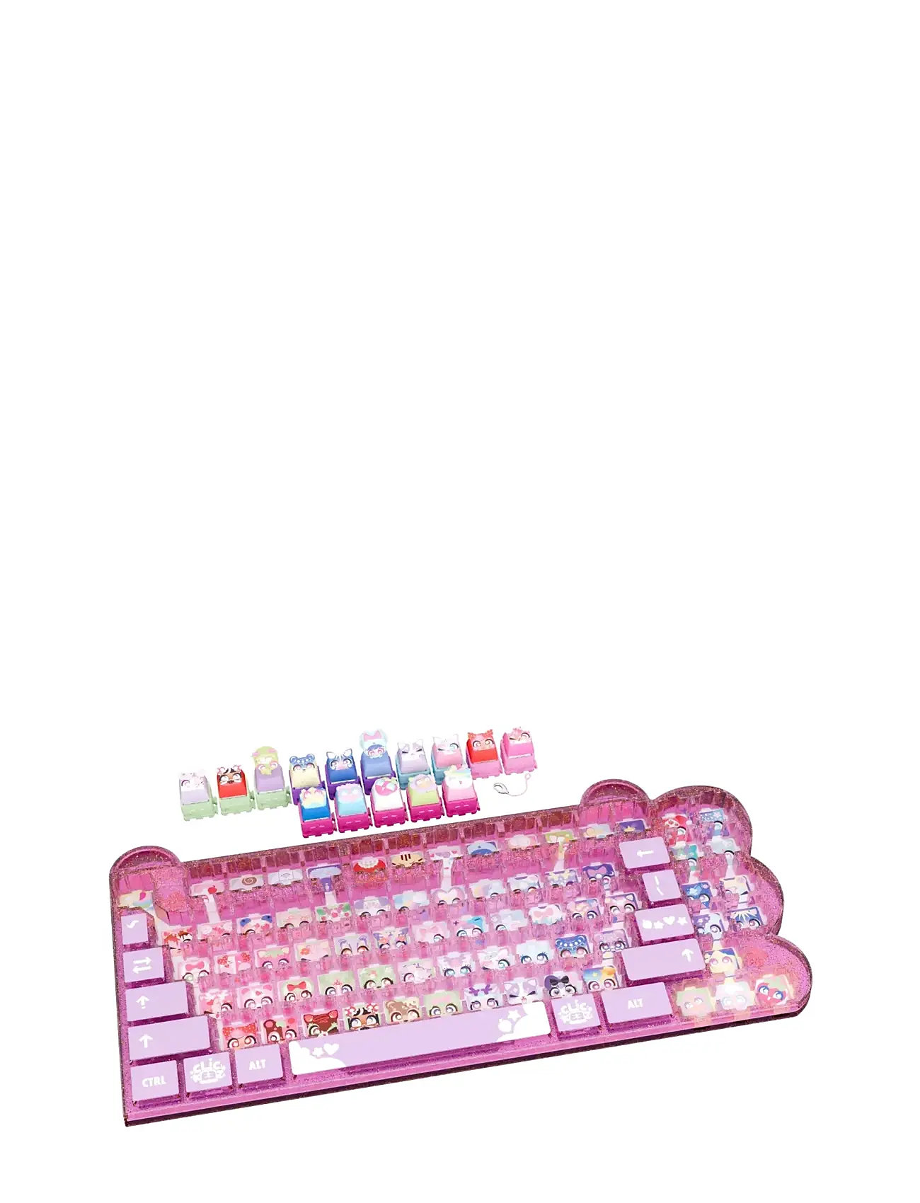 Goliath Clickeez Keyboard Mega Pack, One Size, Pink, Games > Fidget Legetøj, Børn