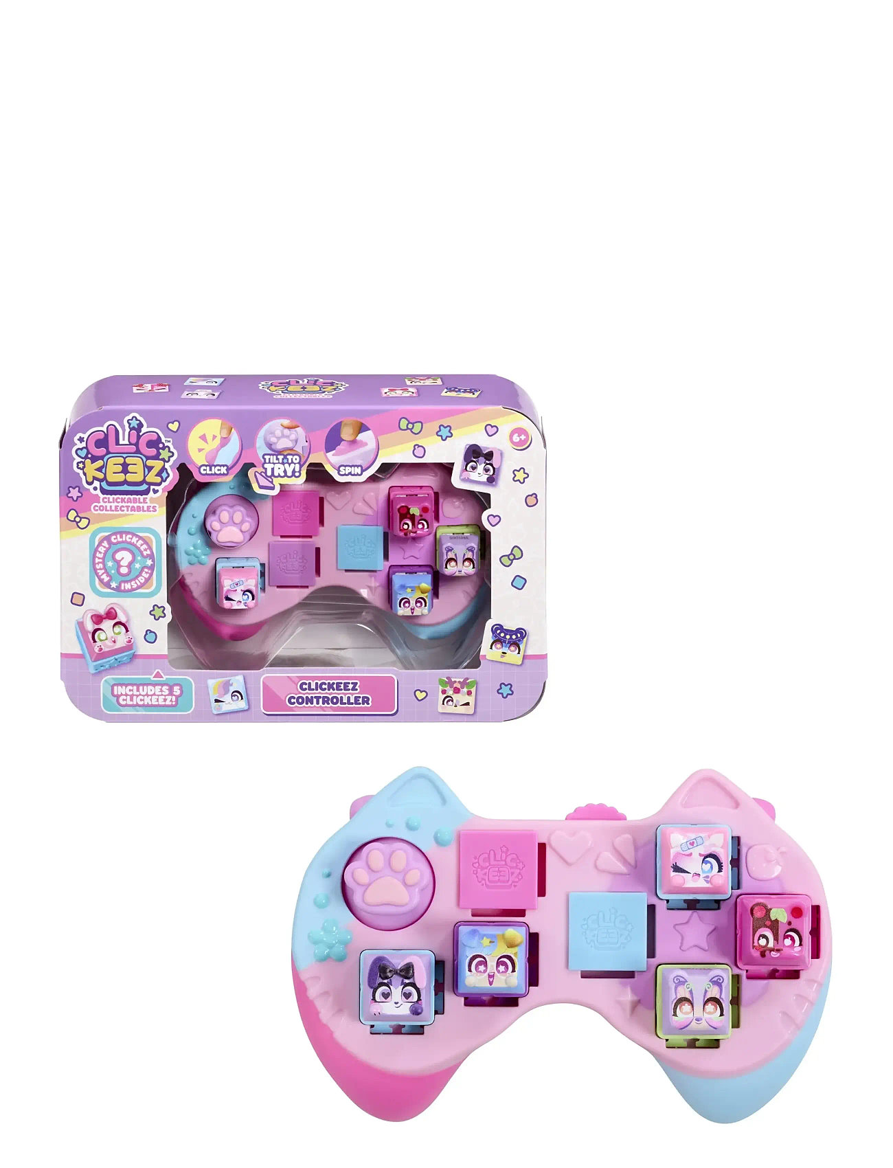 Goliath Clickeez Controller, One Size, Pink, Games > Fidget Legetøj, Børn