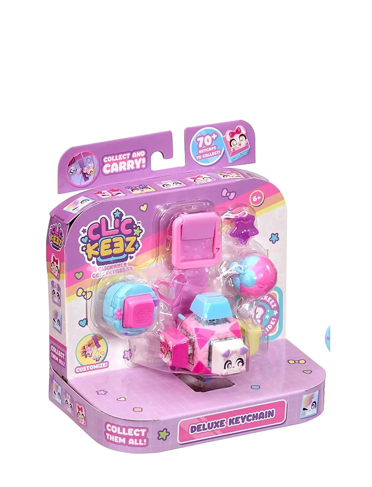 Goliath Clickeez Deluxe Keychain, One Size, Pink, Games > Fidget Legetøj, Børn