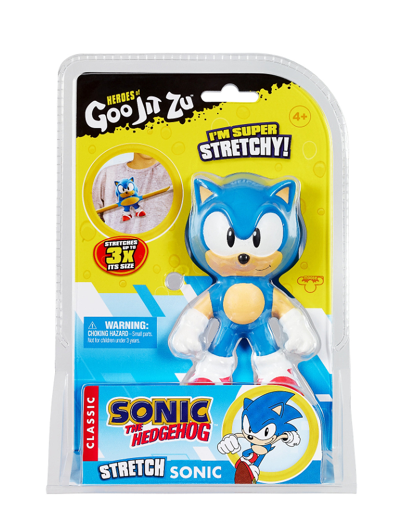Goo Jit Zu Sonic Hedgehog Toys Playsets & Action Figures Movies & Fairy Tale Characters Multi/patterned Goo Jit Zu