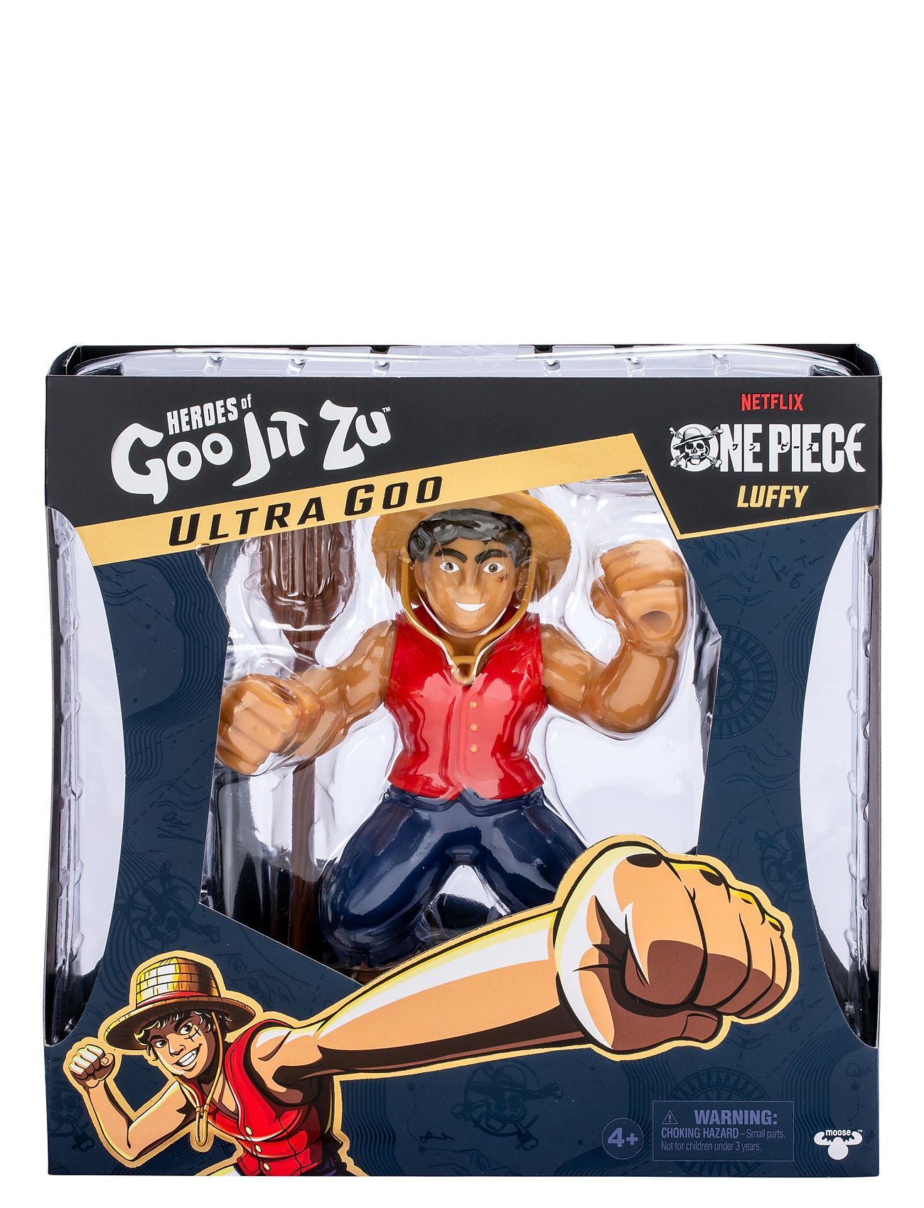 Goo Jit Zu Ultragoo Piece Captain Monkey Toys Playsets & Action Figures Action Figures Multi/patterned Goo Jit Zu