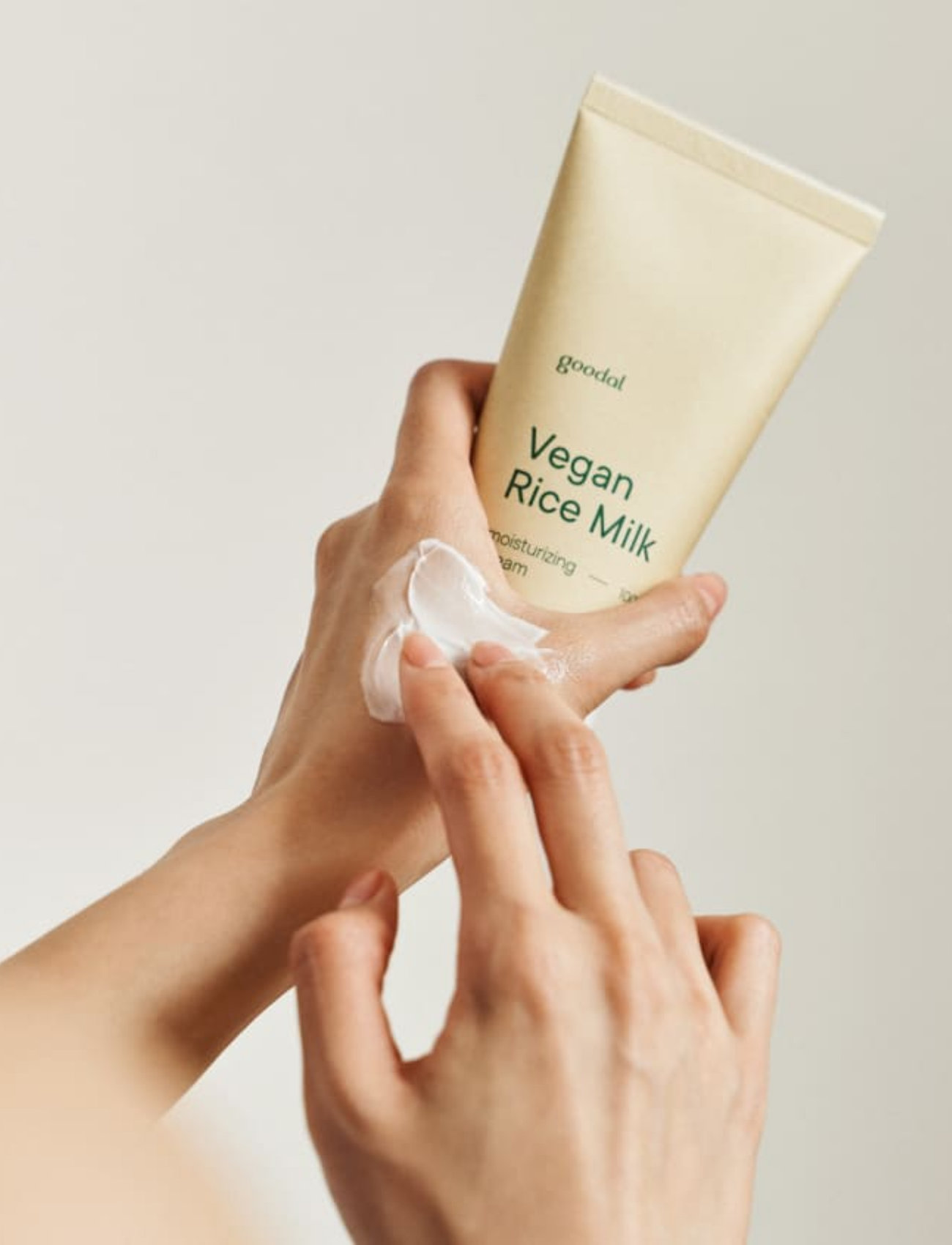 Goodal Vegan Rice Milk Moisturizing Cream, 70 ml, Nude, Fugtighedscreme > Dagcreme, Dame