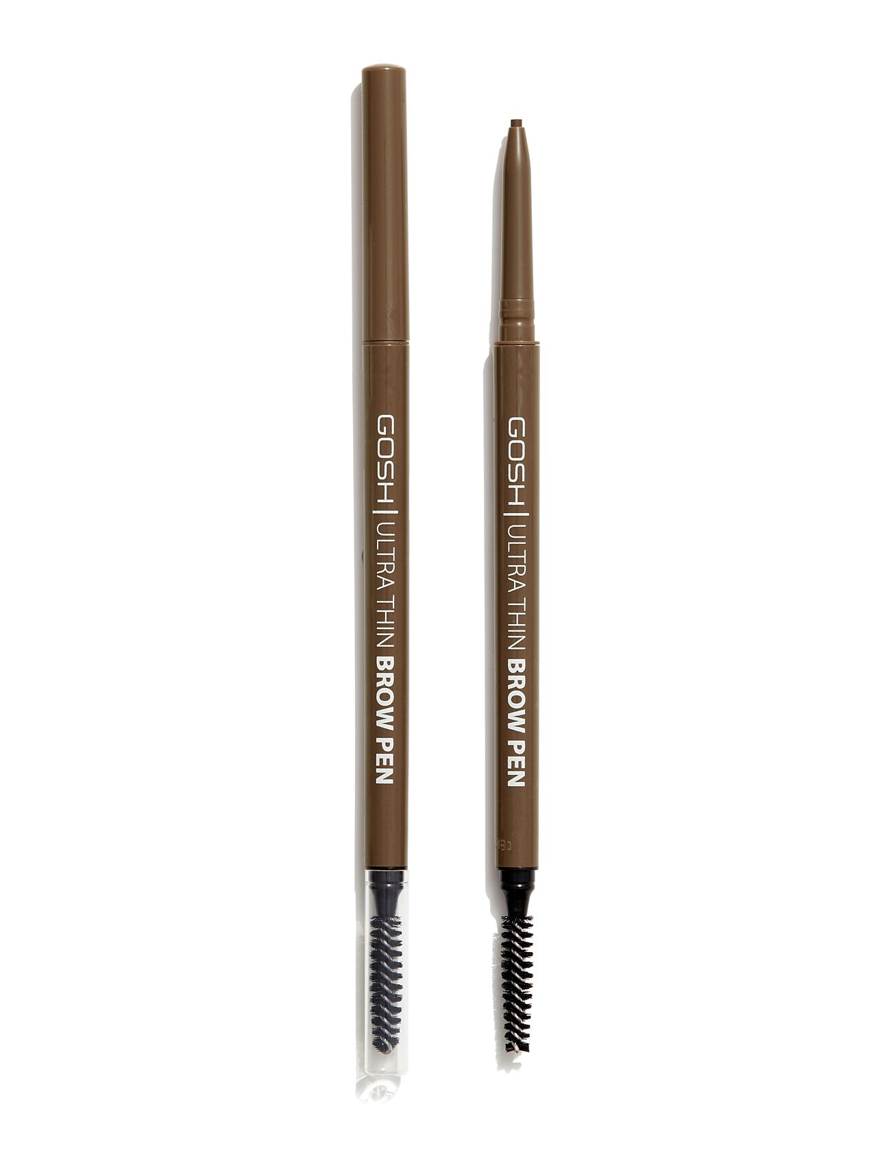 GOSH COPENHAGEN Gosh Ultra Thin Brow Pen, 0.09 G, Brown, Øjenbryn > Øjenbrynsblyant, Dame
