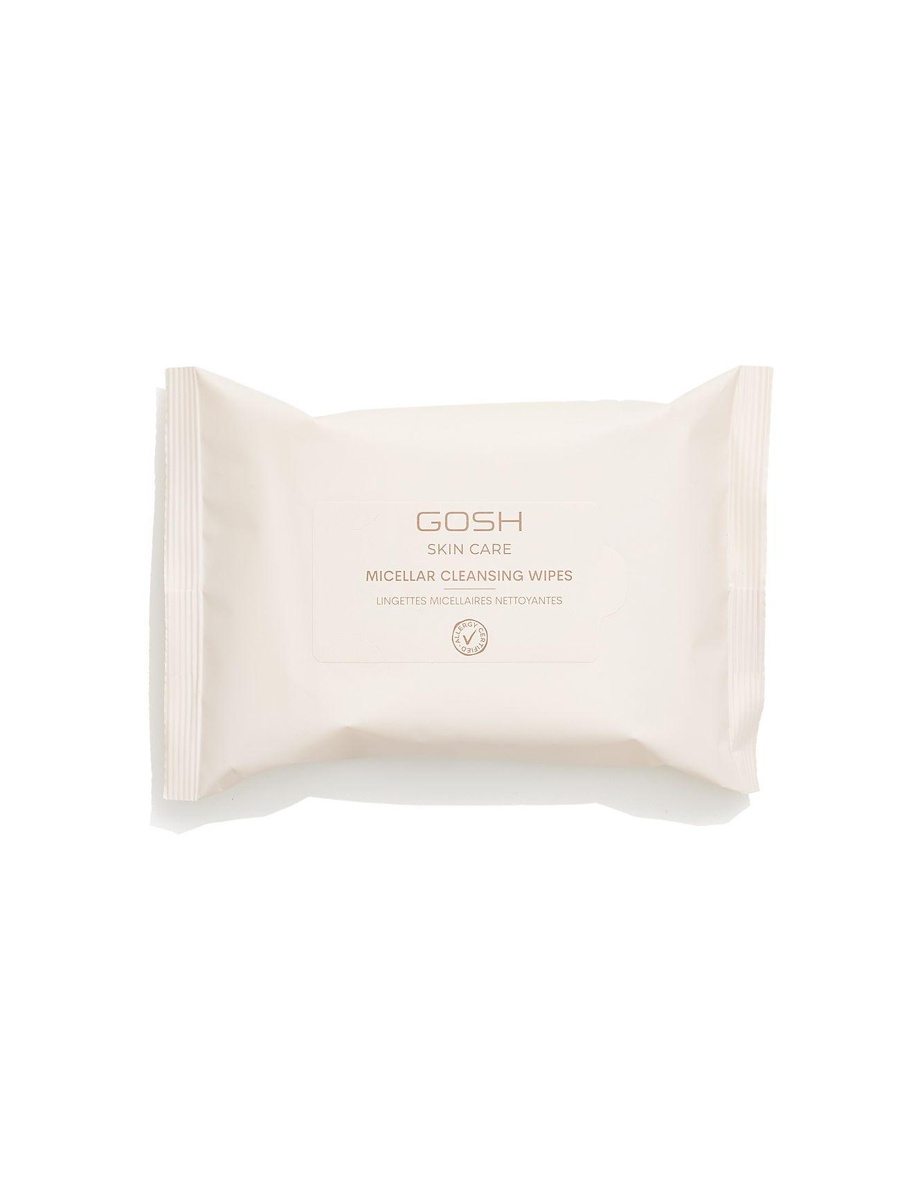 GOSH COPENHAGEN Gosh Micellar Cleansing Wipes - Nude - 25 STK