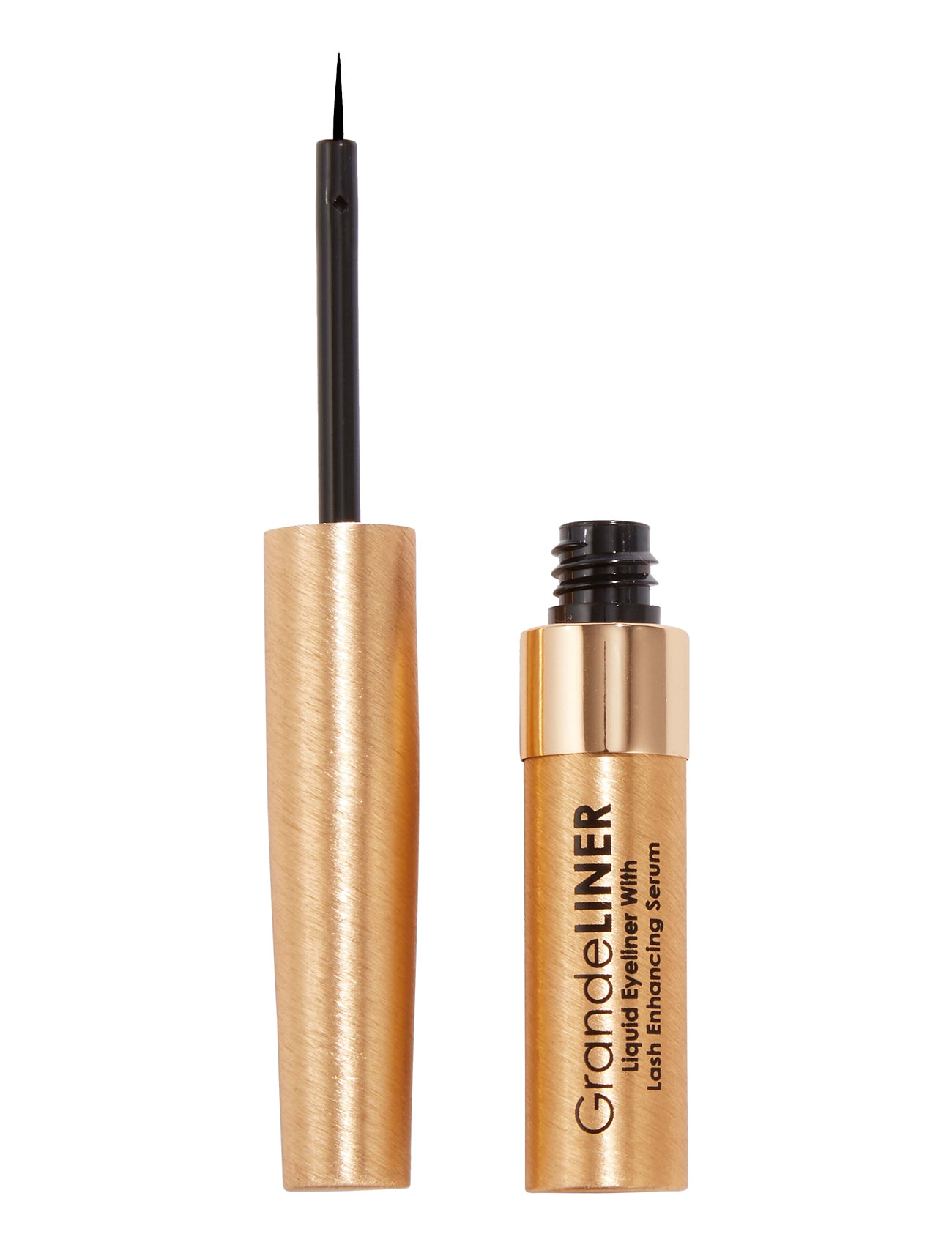 Grande Cosmetics Grandeliner Liquid Eyeliner With Lash Enhancing Serum Svart