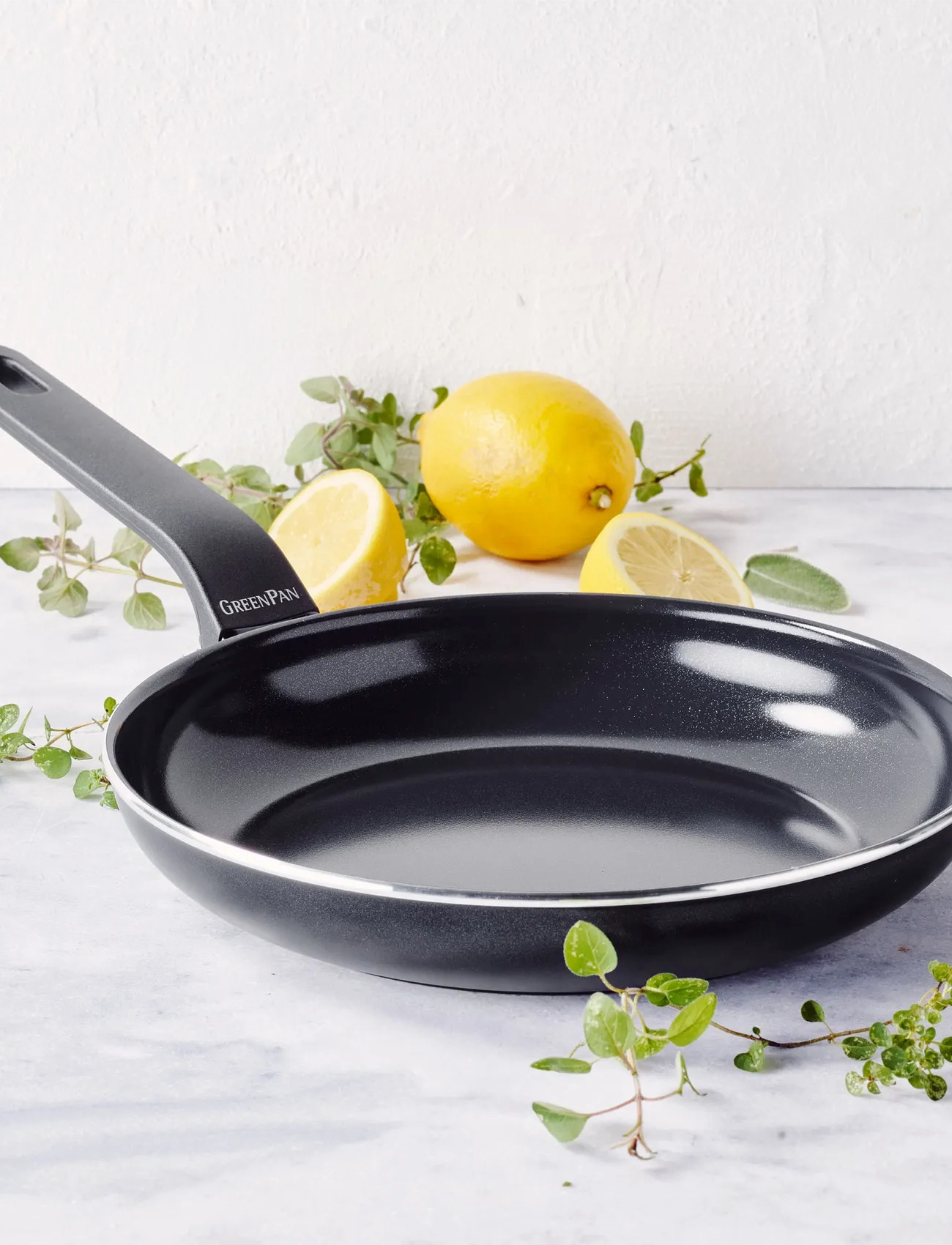 Greenpan Frypan 24cm, Ø 24 cm, Black, Gryder & Pander > Stegepander, Unisex