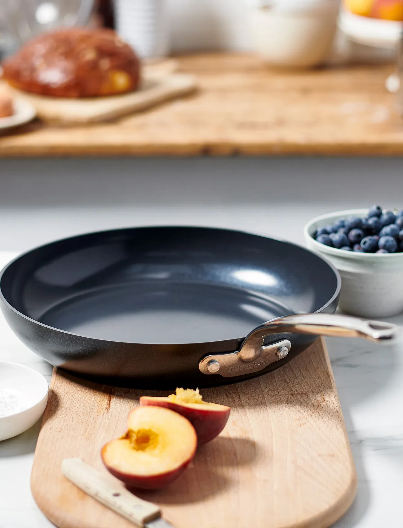 Greenpan Frypan 26cm, Ø 26 cm, Black, Gryder & Pander > Stegepander, Unisex