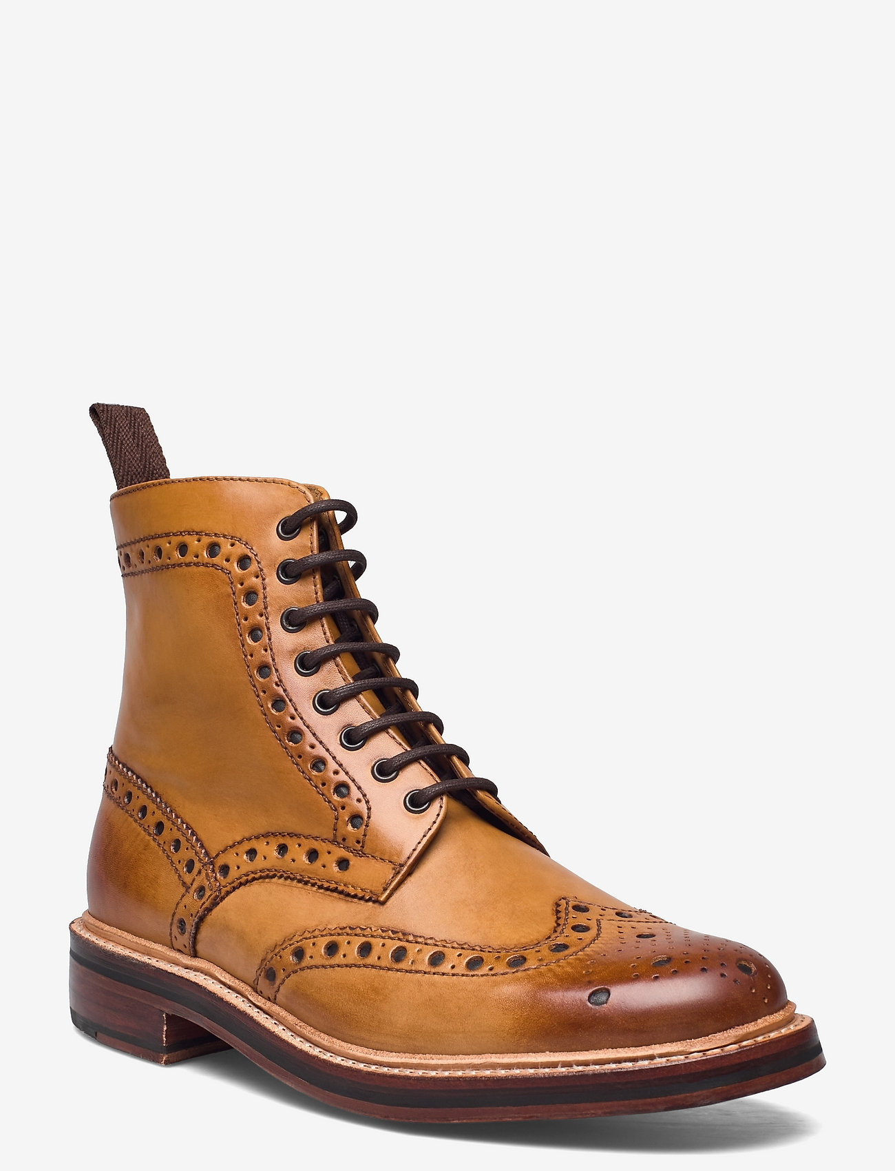 grenson fred tan