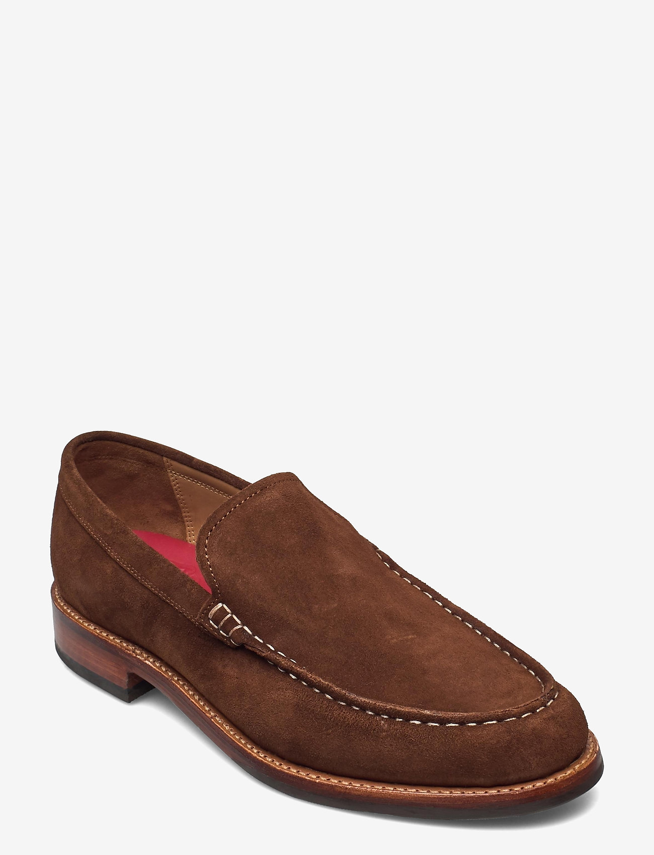 grenson suede loafers
