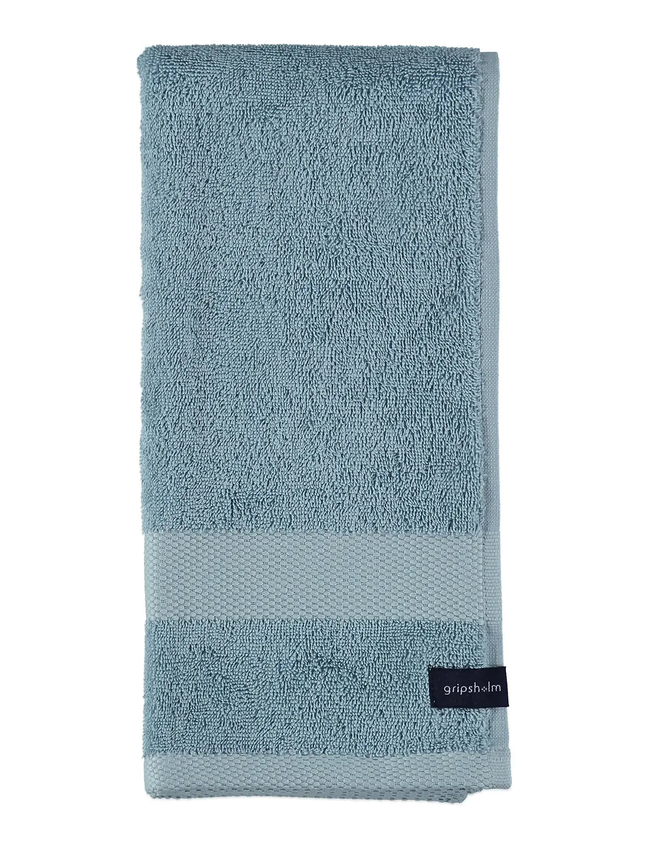 GRIPSHOLM Handtuch Gripsholm Weiß 50X70 Blau - 50X70CM - Unisex