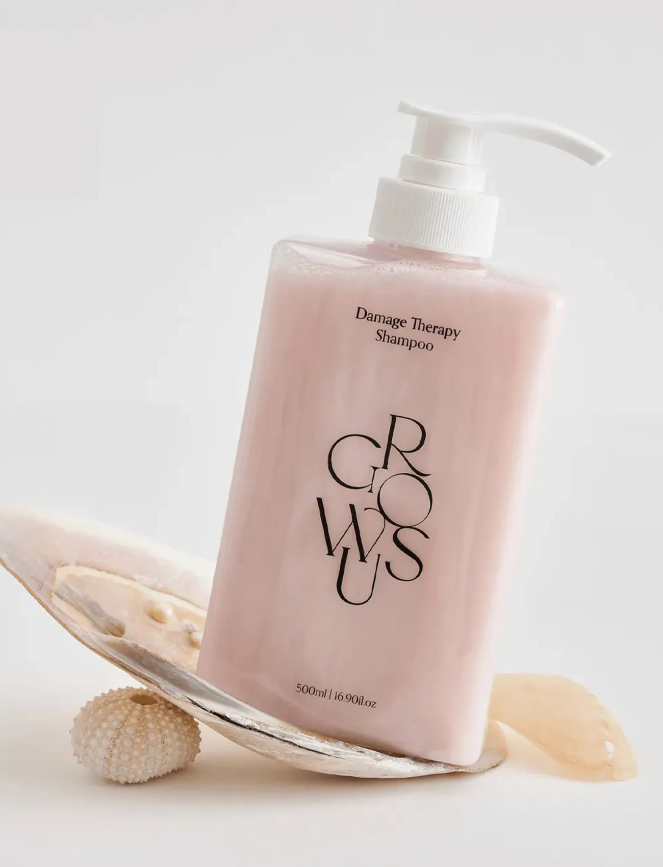 Growus Damage Therapy Shampoo Ex, 500 ml, Nude, Pleje > Shampoo, Dame