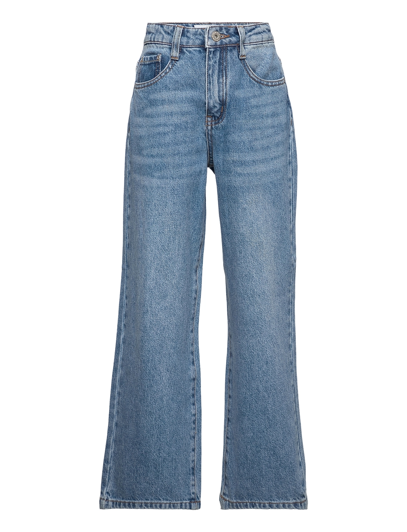 Wide Leg Premium Blue Bottoms Jeans Wide Jeans Blue Grunt