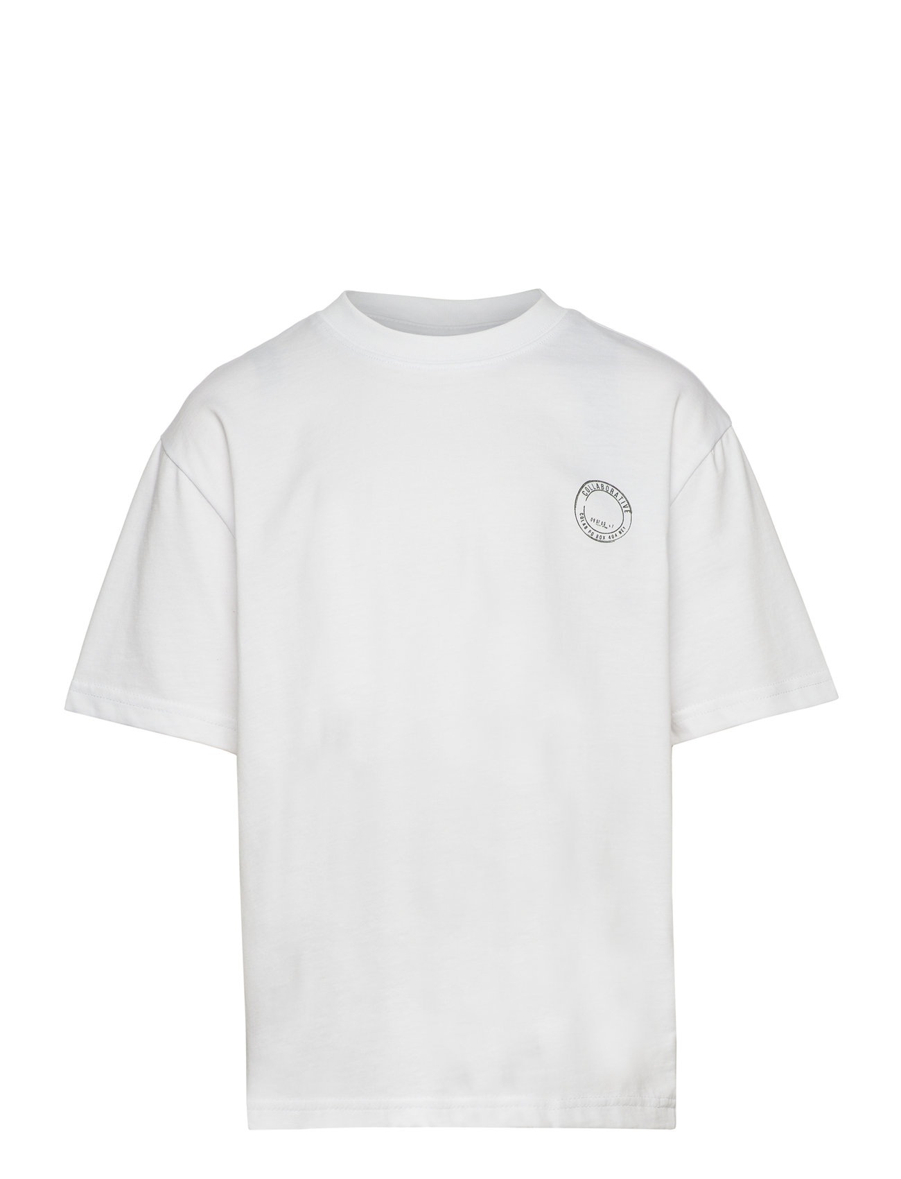 Bacoli Tee Tops T-shirts Short-sleeved White Grunt