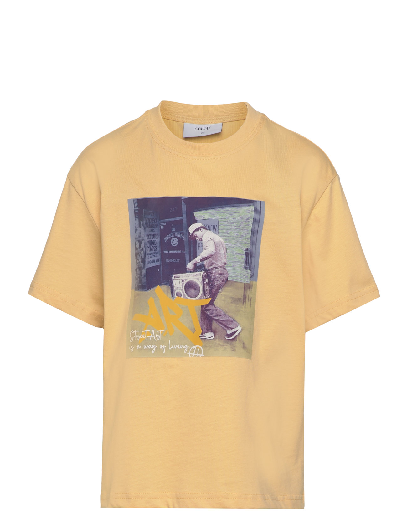 Brecellona Tee Yellow Grunt