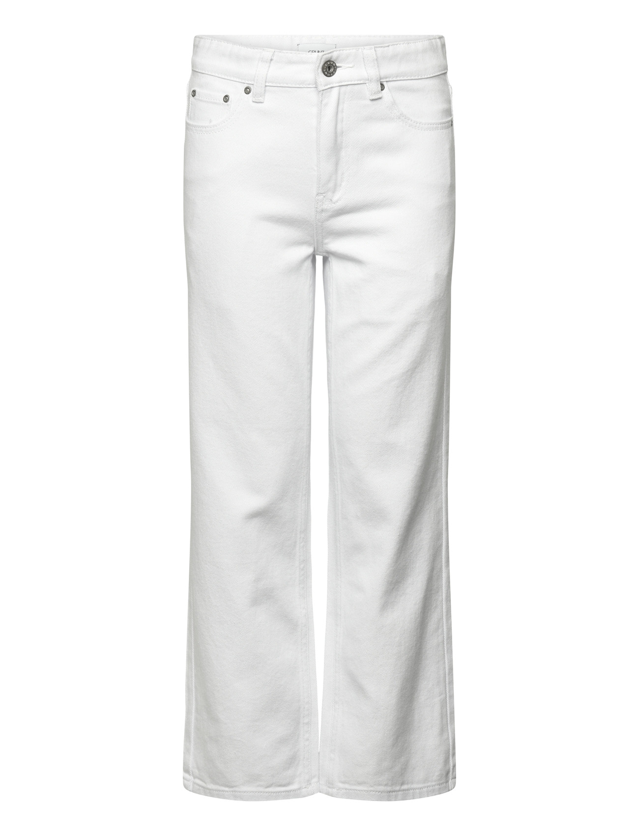 Grunt Grstreet Loose Straight White, 31/18Y, White, Jeans > Løse Jeans, Børn