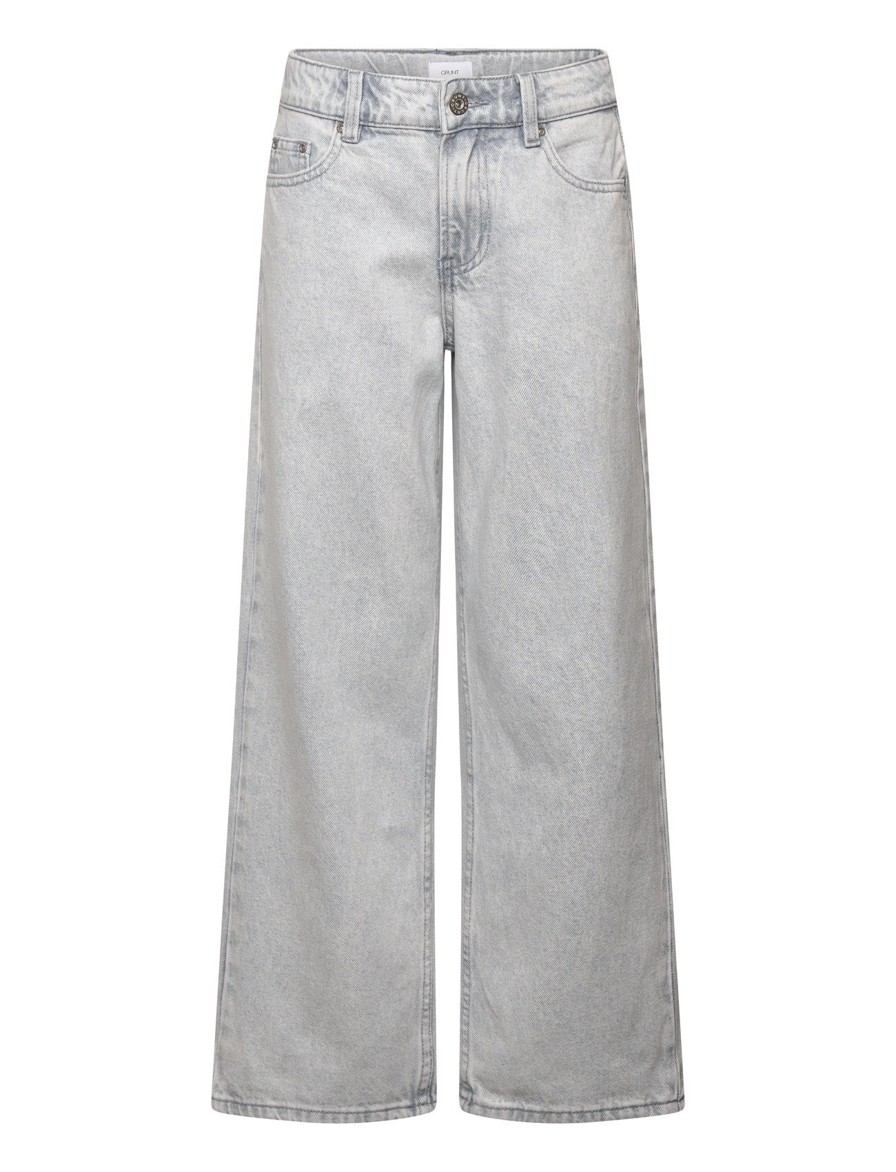 Grunt Grtenerife Low-Rise Sky Grey, 30/17Y, Grey, Jeans > Vidde Jeans, Børn