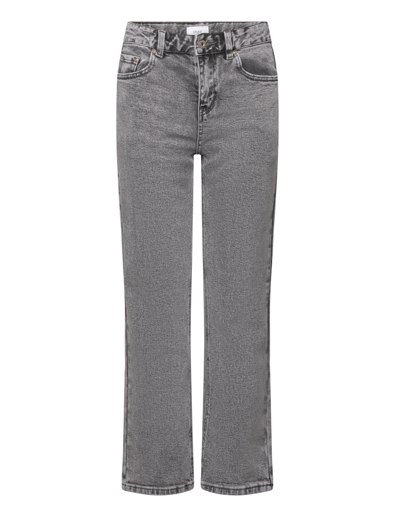 Grunt Grnick Ash Grey, 28/15Y, Grey, Jeans > Almindelige Jeans, Børn