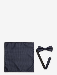 Our Mél Plaine Bow Tie - bow ties - navy