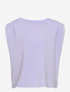 Tonja Tee - t-shirt uni à manches courtes - light purple