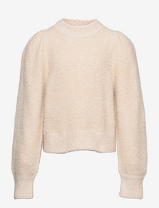 Jada LS Knit - džemperi - cream white