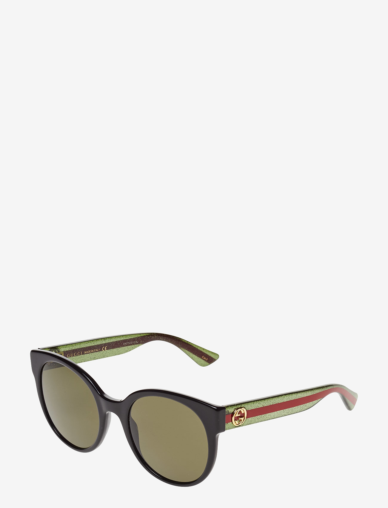 Gg0035s Black Green Green 1860 Kr Gucci Sunglasses 