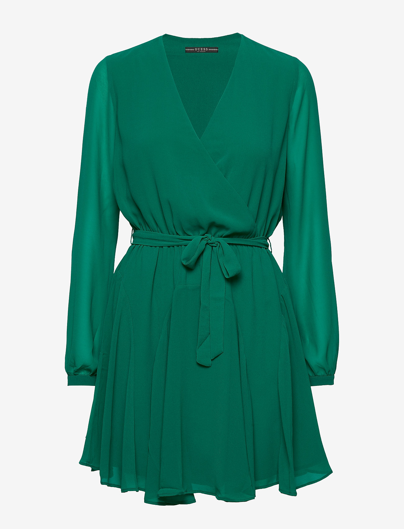 green guess dress