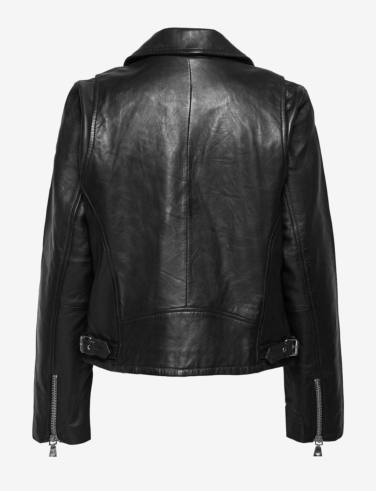 guess biker leather jacket