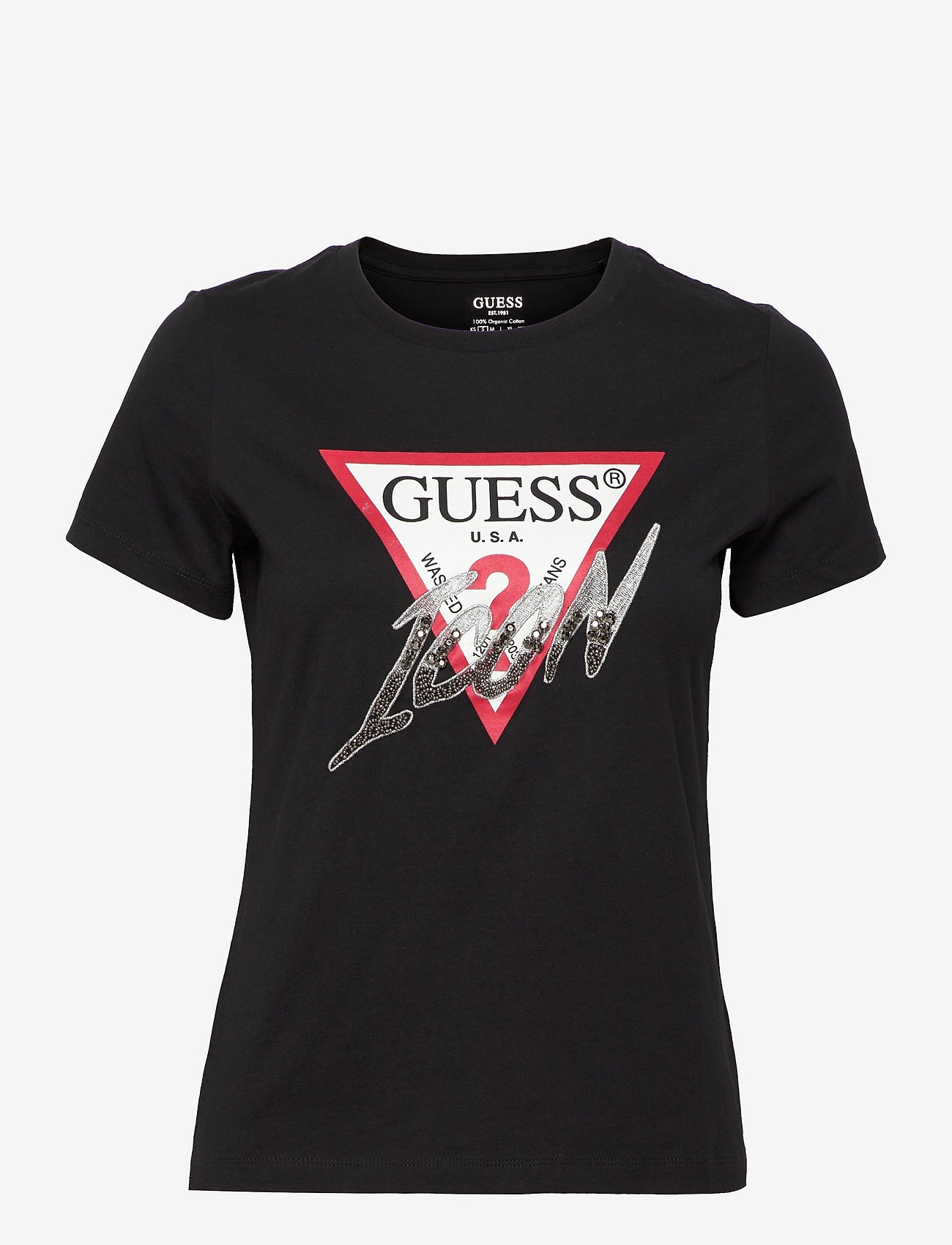 guess jet black a996 shirt