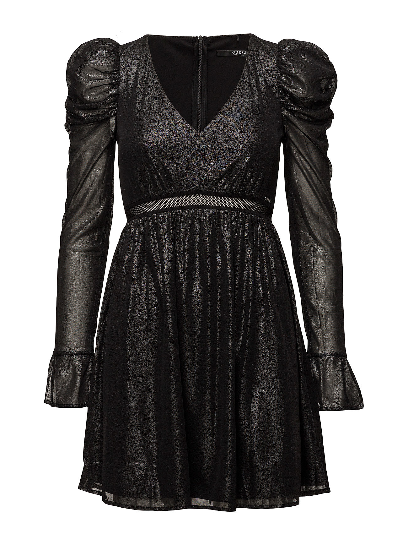 Indy Dress Korte Jurk Zwart Guess Jeans guess jeans kopen in de aanbieding