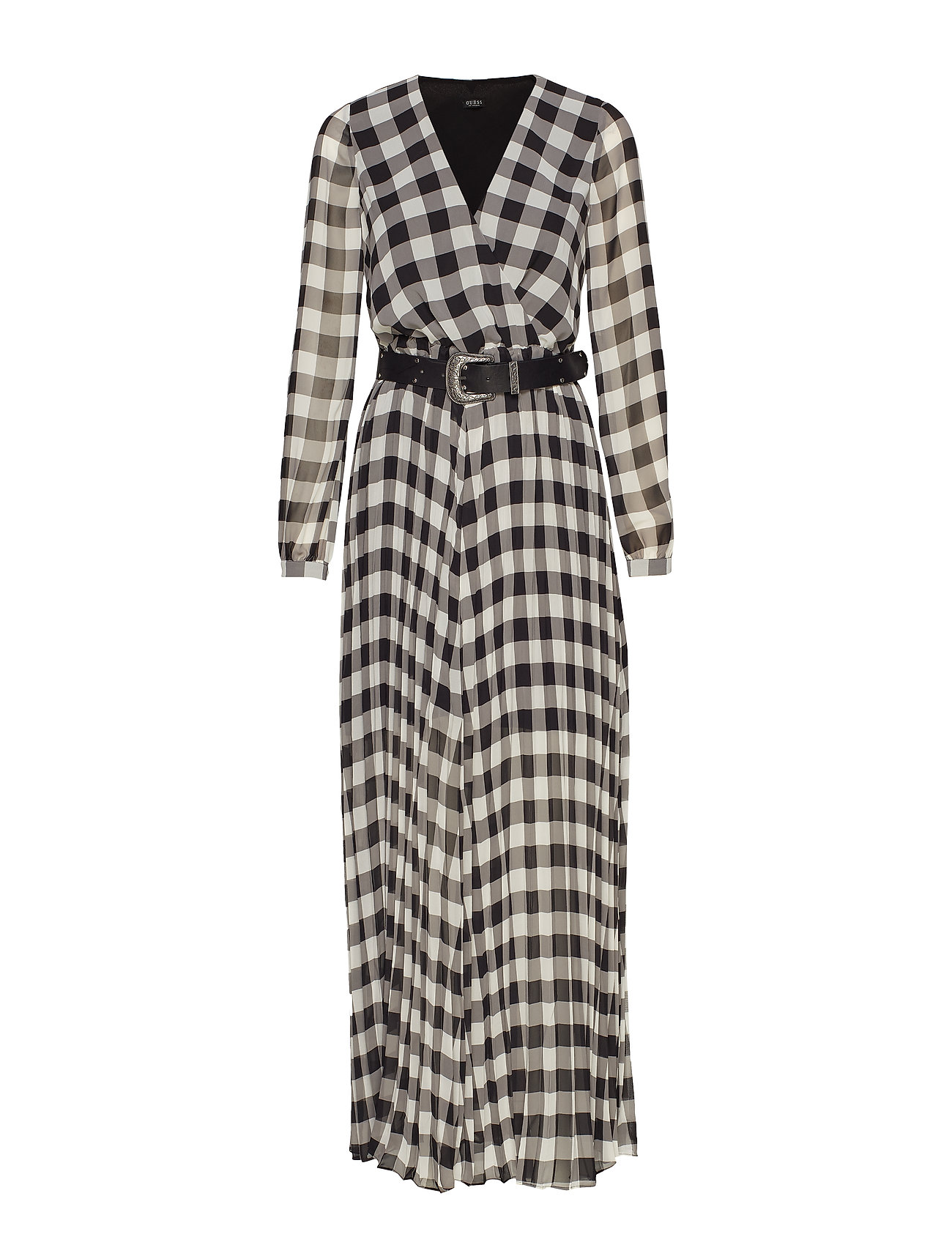 Maya Dress Maxi Galajurk Zwart Guess Jeans guess jeans kopen in de aanbieding Maya Dress Maxi Galajurk Zwart Guess Jeans guess jeans kopen in de aanbieding