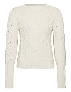 Gensere | Stort utvalg av de seneste nyhetene | Debora Vn Ls Swtr (Yellow Glow) (799 kr) GUESS Jeans