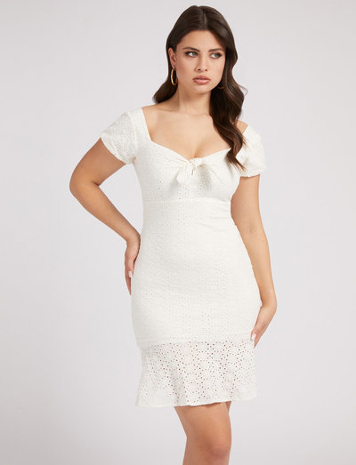 guess cream dress