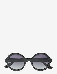 GU7613 - okulary przeciwsłoneczne okrągłe - shiny black
