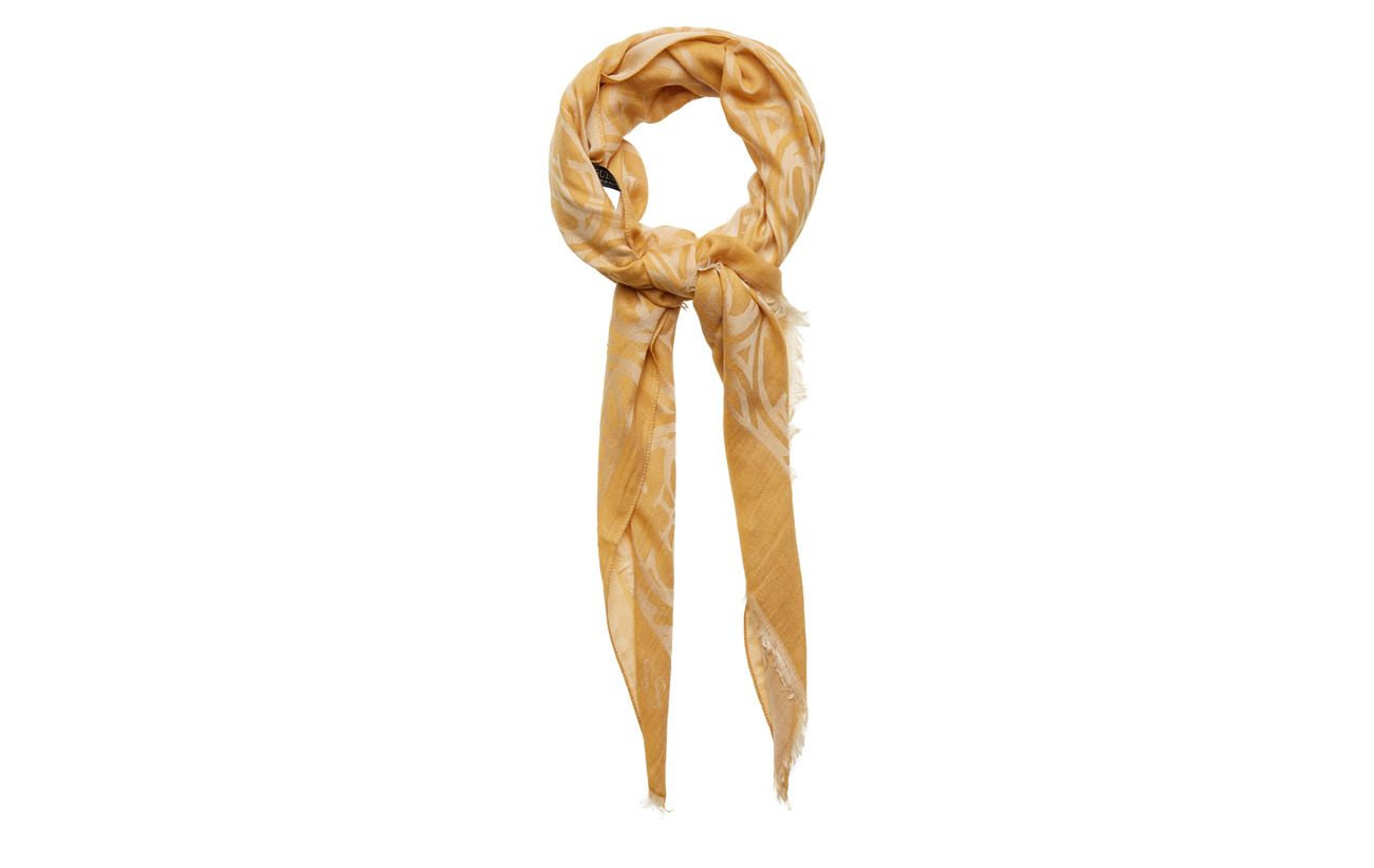 Guess Heritage Pop Scarf 80x180 Marigold 31 85 Large