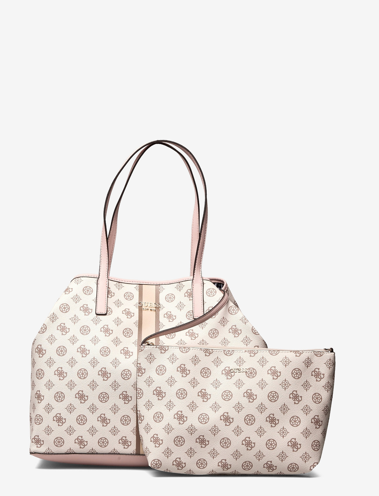 vikky logo print shopper