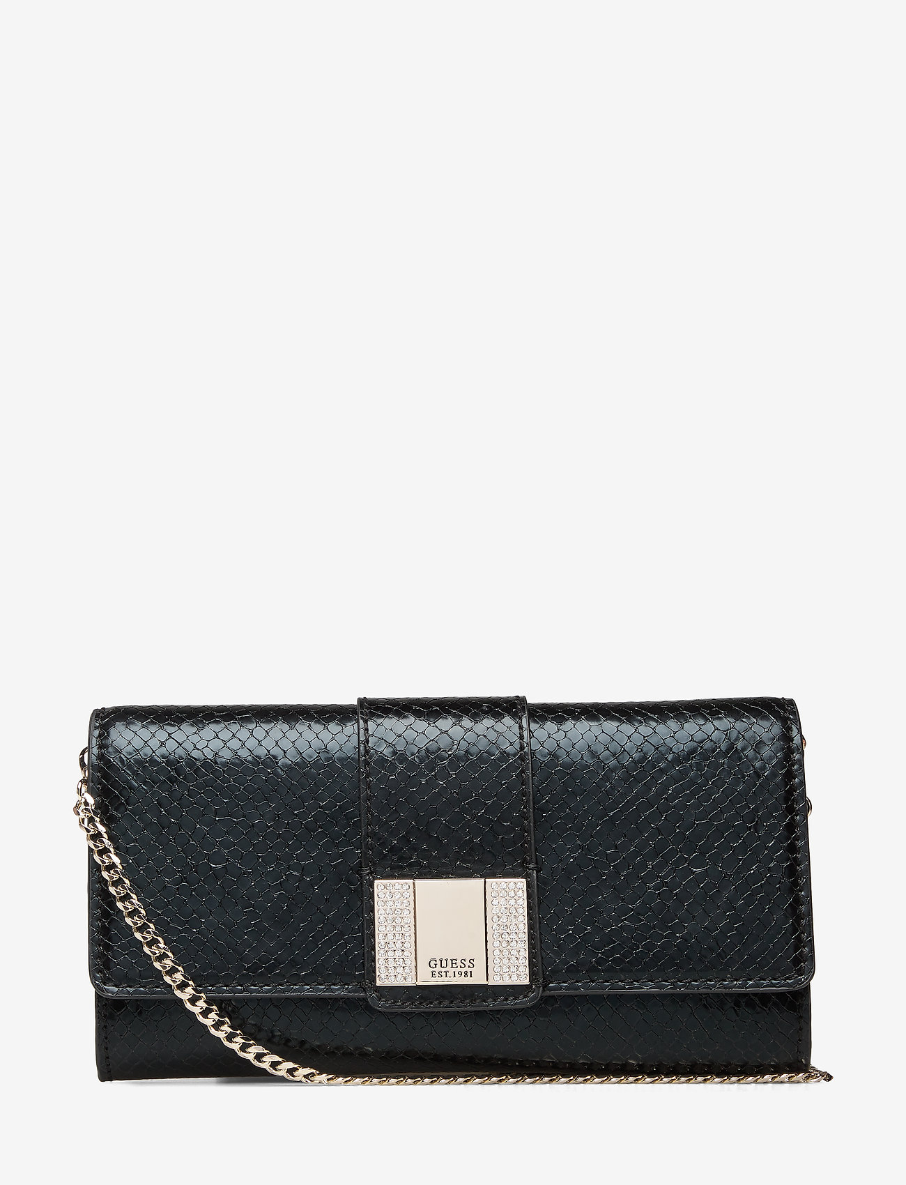 Night Twist Clutch (Black) (421.85 kr) GUESS