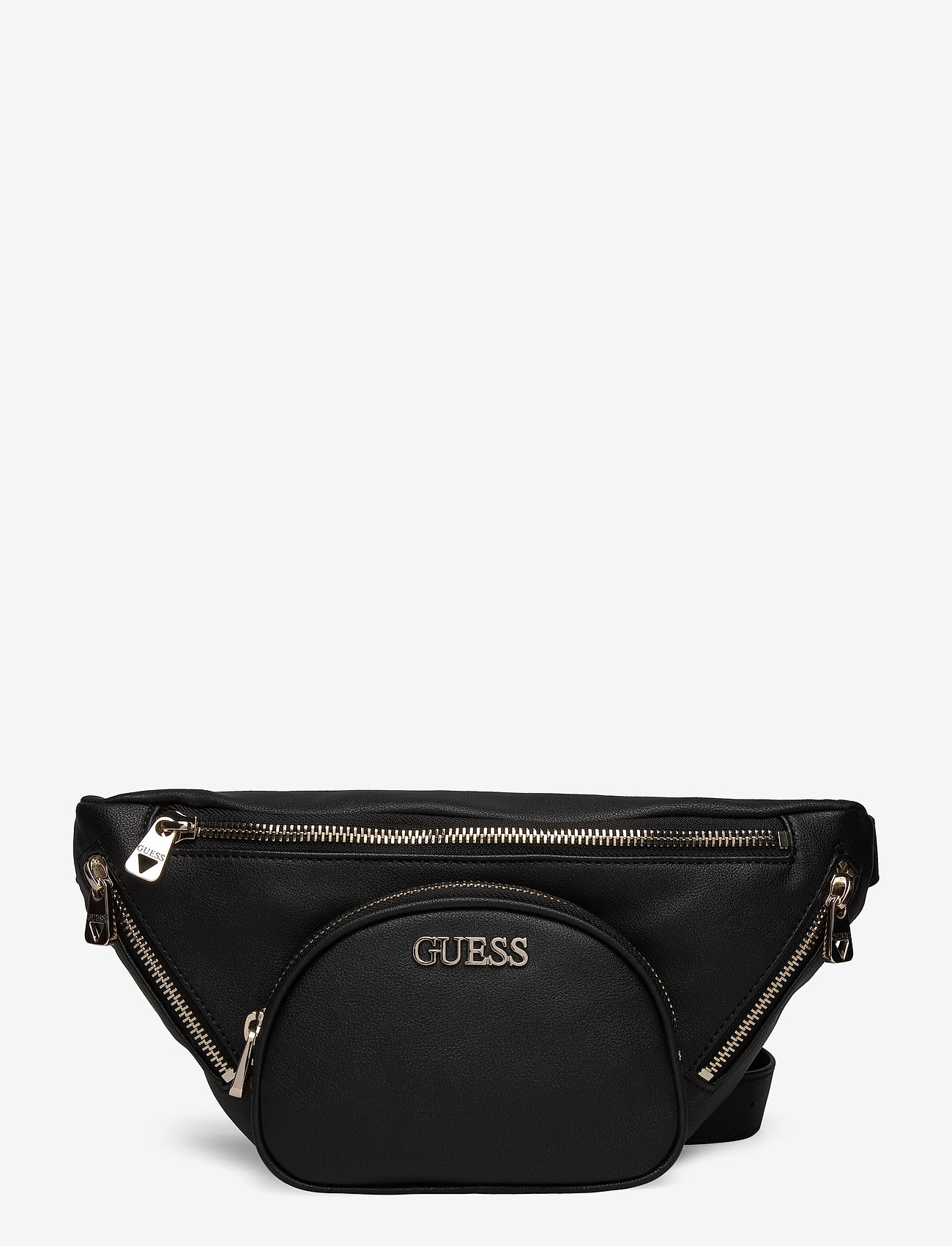 guess belt bag black