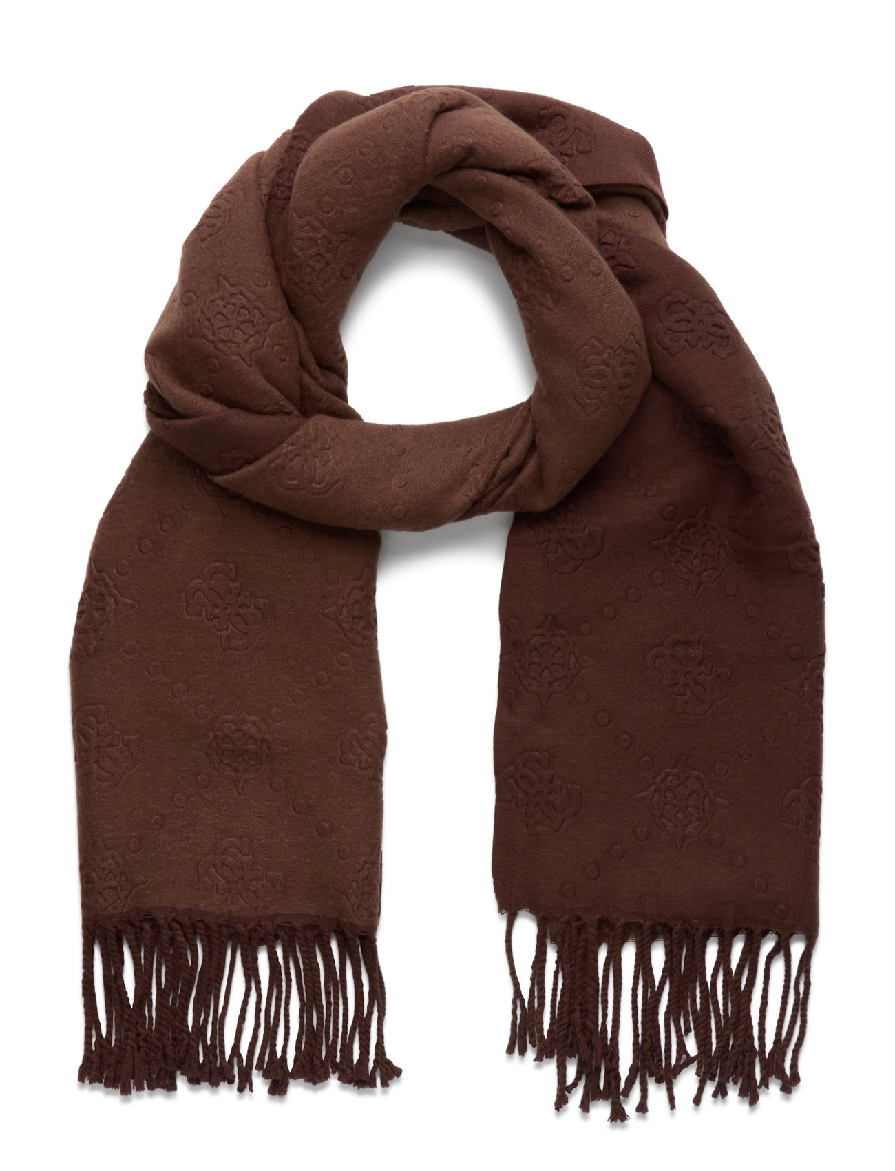GUESS Scarf 70X180, One Size, Brown, Tørklæder > Vintertørklæder, Dame