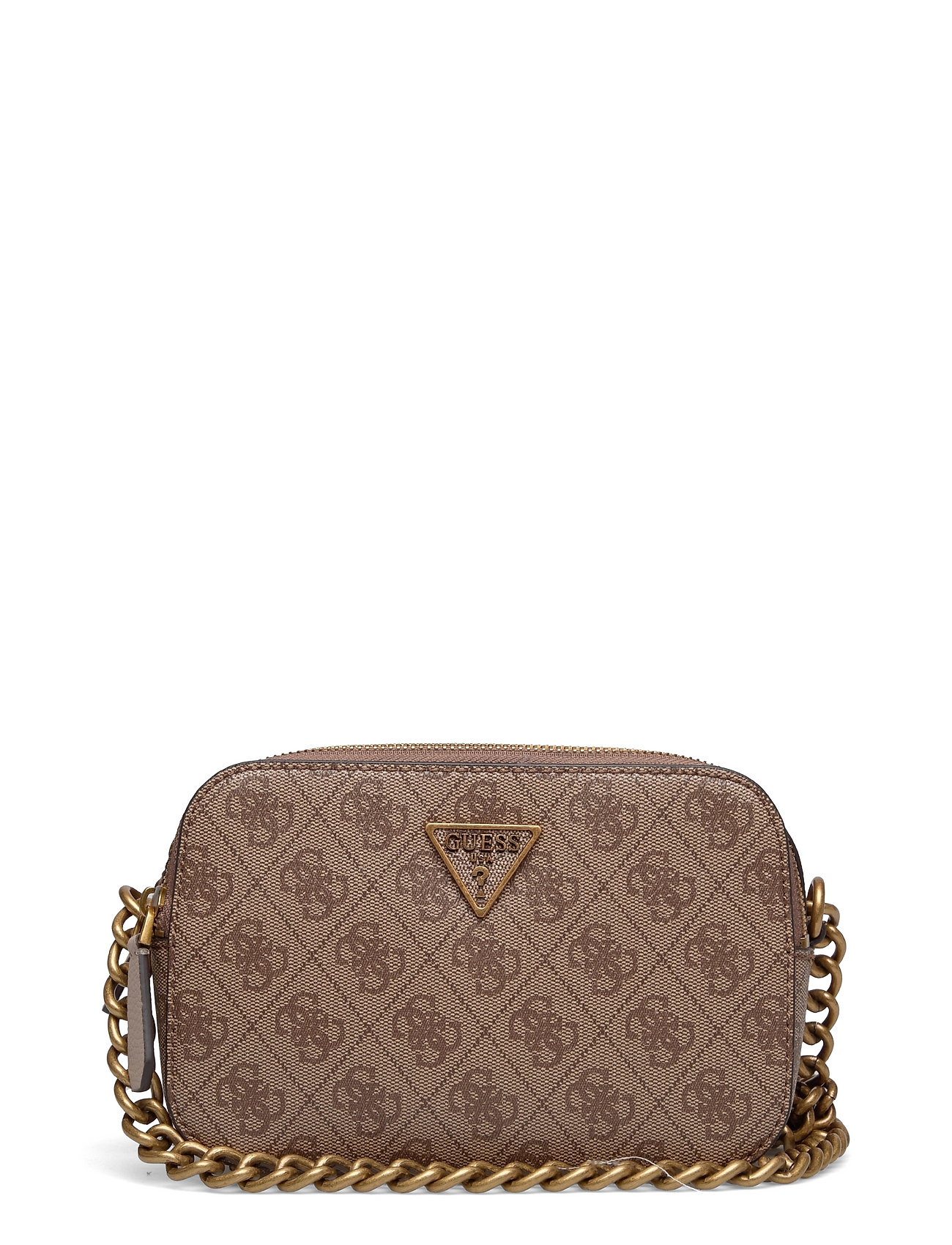 Noelle Crossbody Camera Brown GUESS
