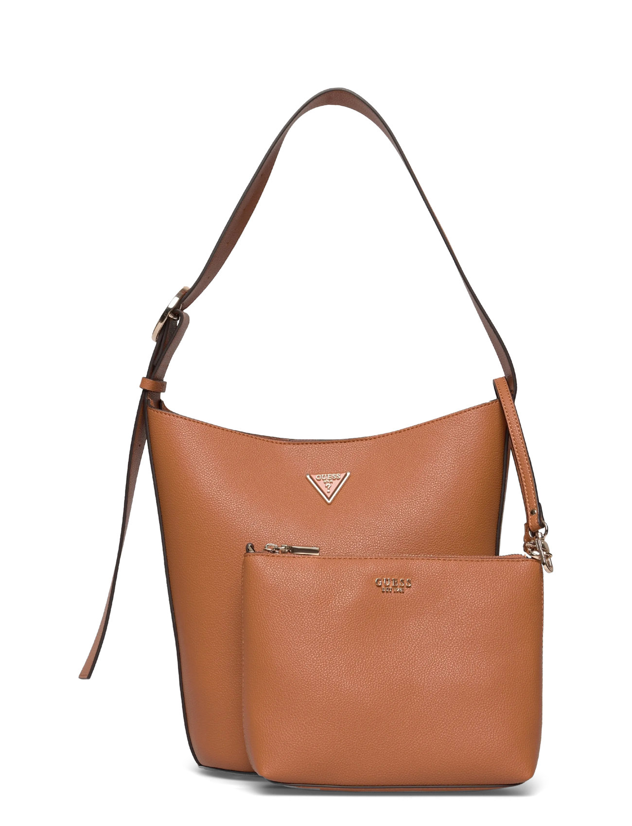 GUESS Meridian Ii Bucket, One Size, Brown, Tasker > Spande, Dame