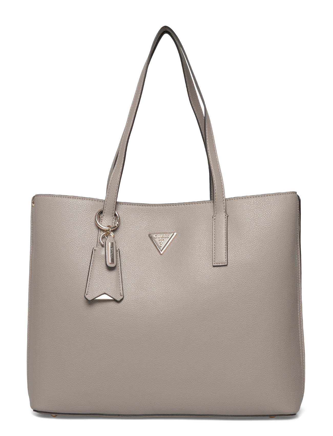 GUESS Meridian Ii Girlfriend Tote, One Size, Grey, Tasker > Totes, Dame