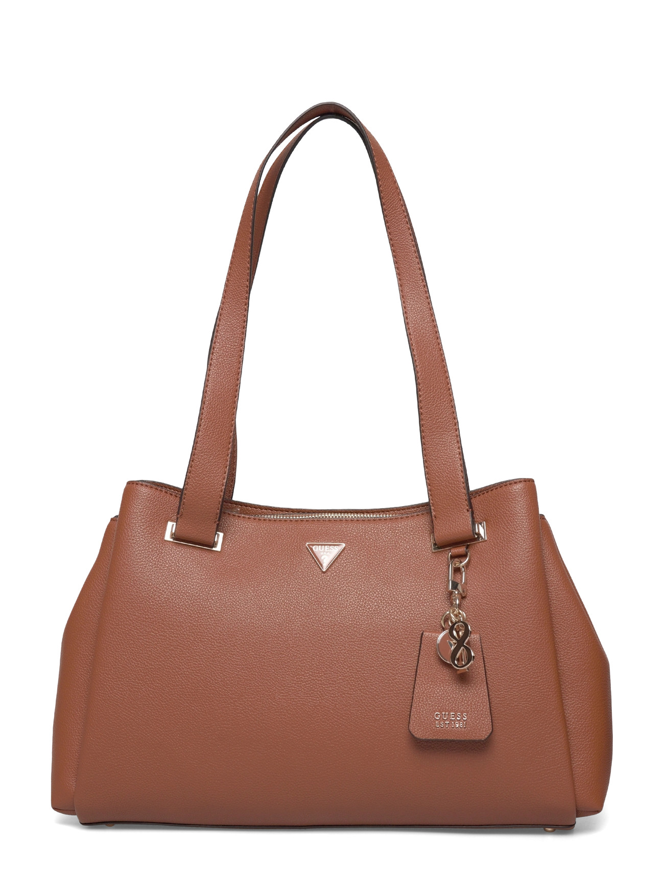 GUESS Evie Girlfriend Carryall, One Size, Brown, Tasker > Tasker Med Tophåndtag, Dame