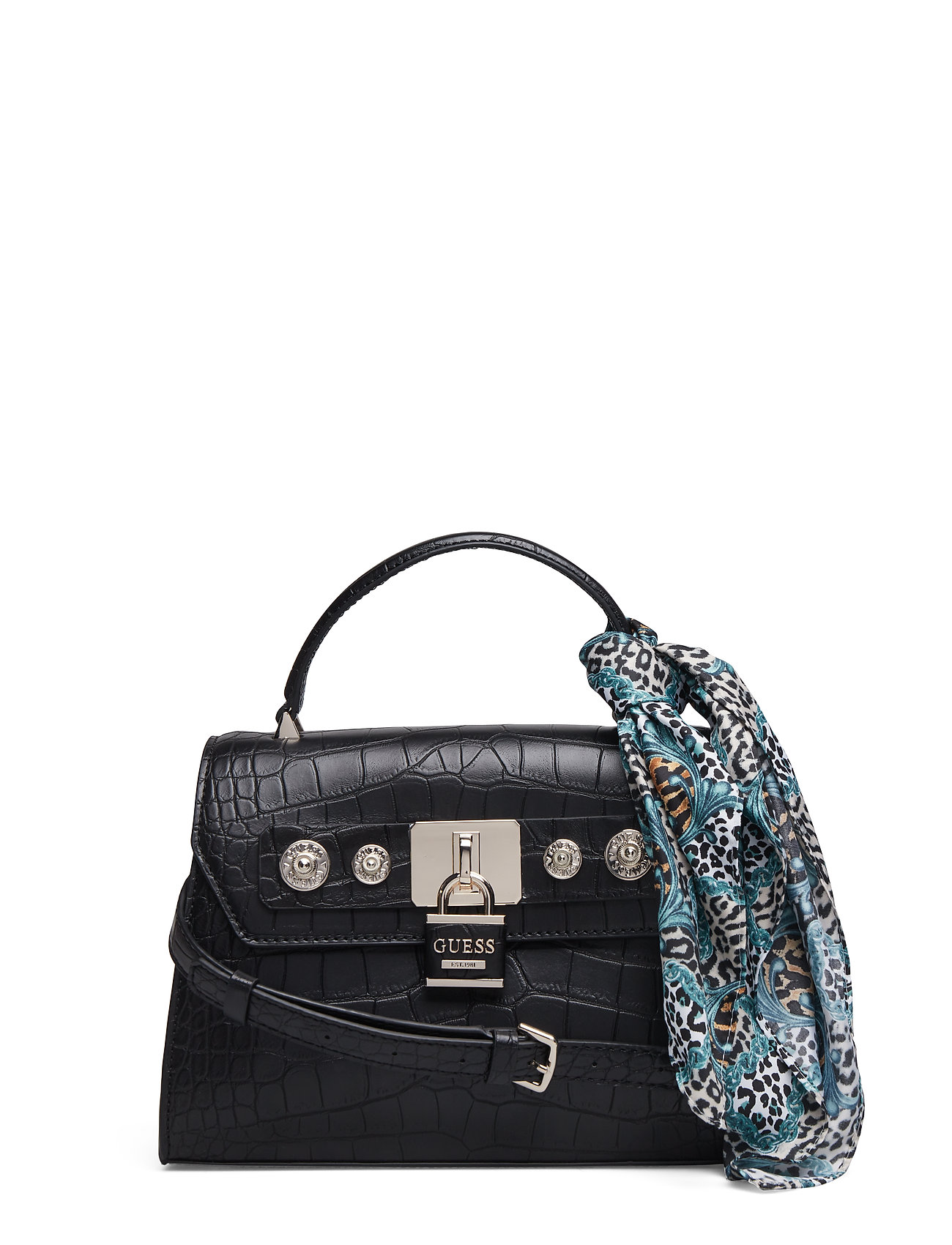 Anne Marie Top Handle Flap Bags Zwart Guess guess kopen in de aanbieding