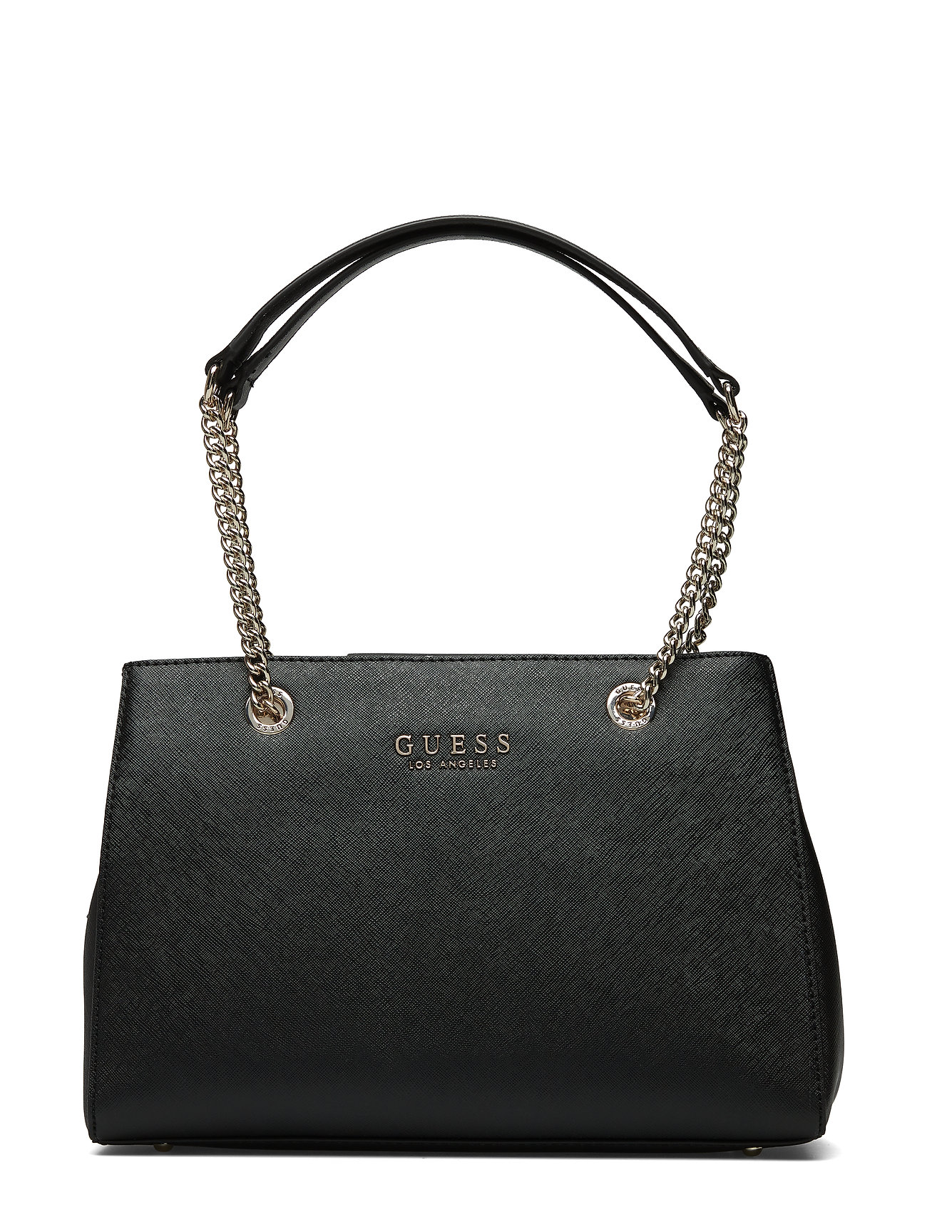 Robyn Girlfriend Satchel Bags Top Handle Zwart Guess guess kopen in de aanbieding