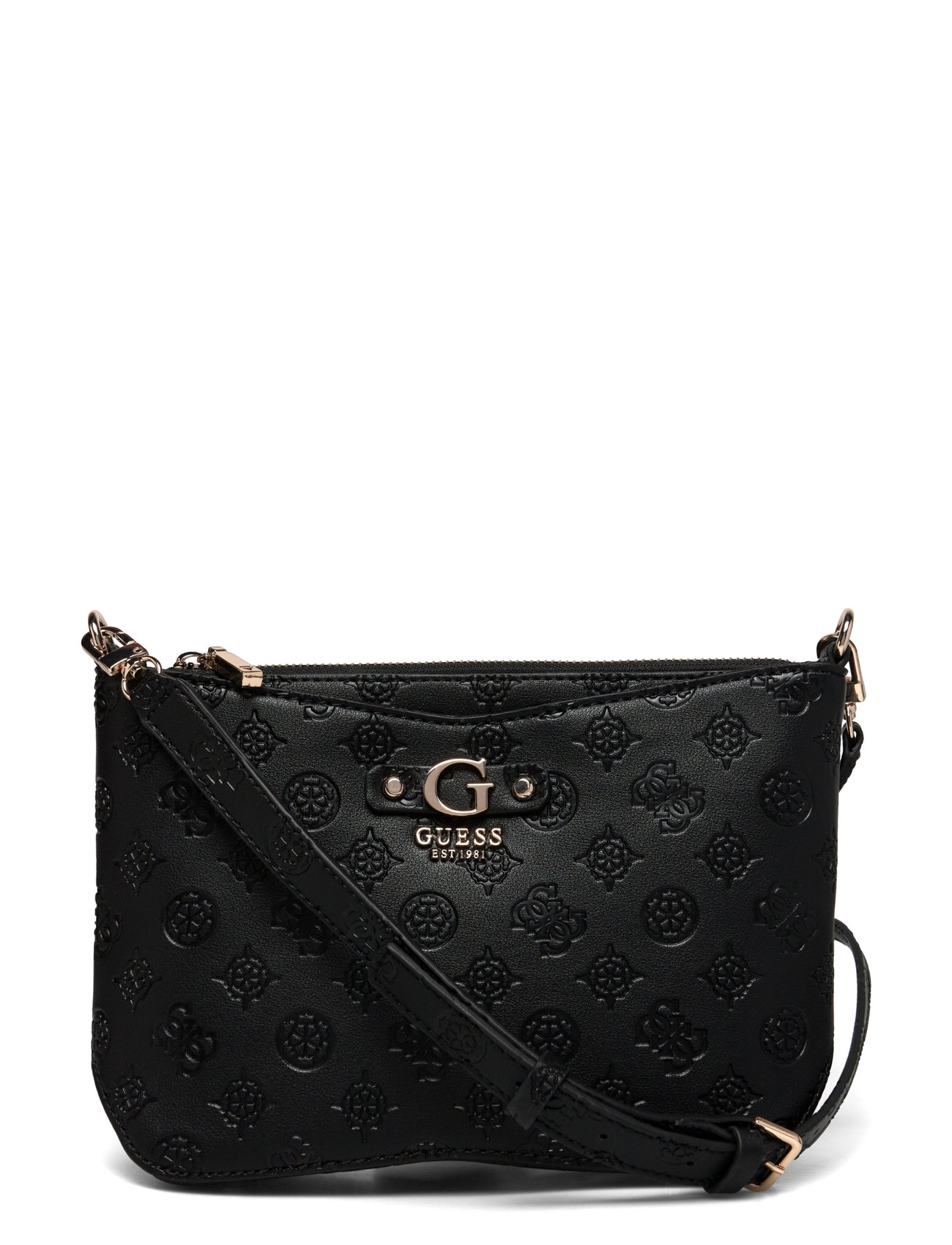 GUESS Gerty Crossbody Top Zip Svart