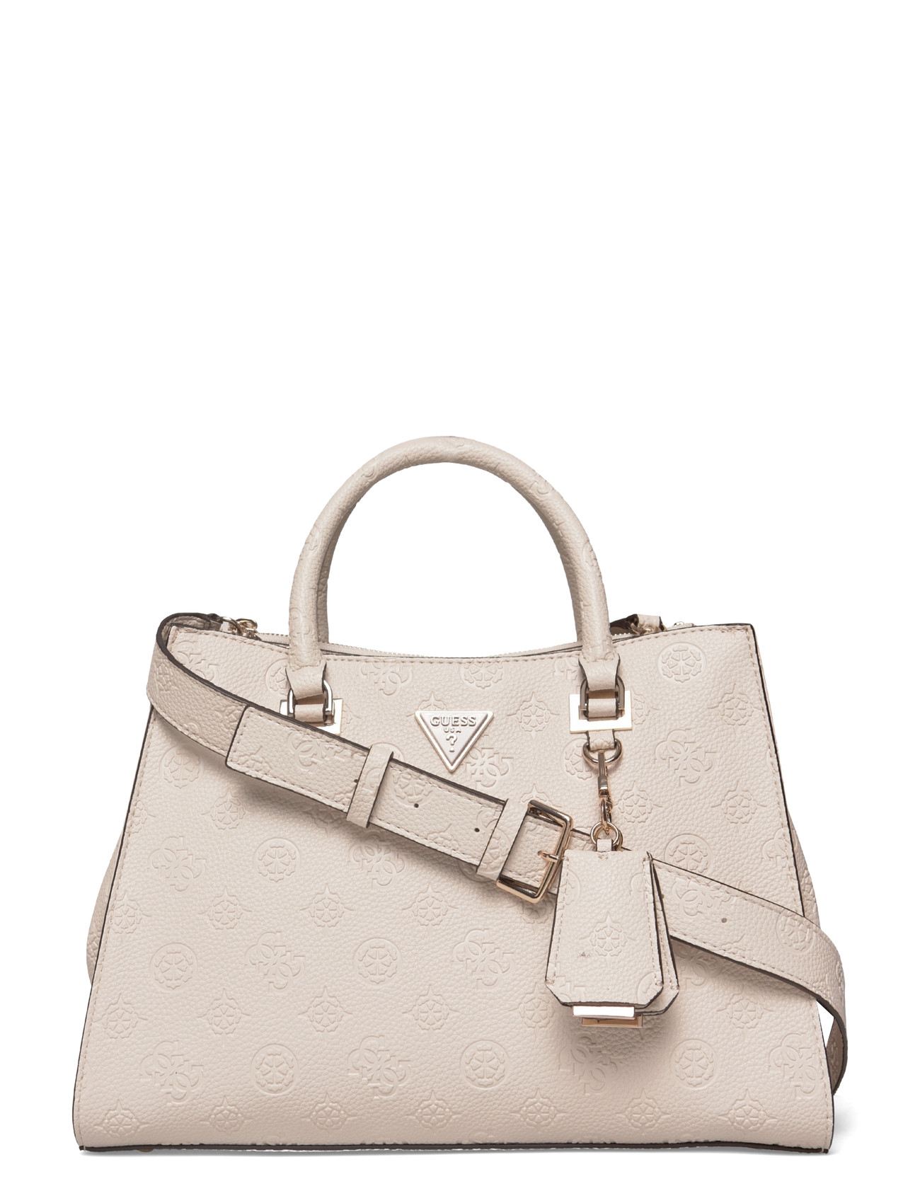 GUESS Cresidia Ii Society Satchel, One Size, Cream, Tasker > Tasker Med Tophåndtag, Dame